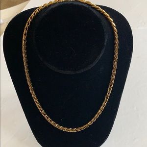 Gold Braided Necklace